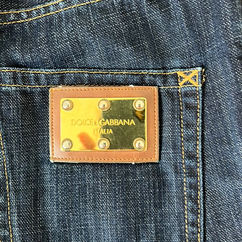 Dolce & Gabbana dark blue jeans-PRIMO, no defects